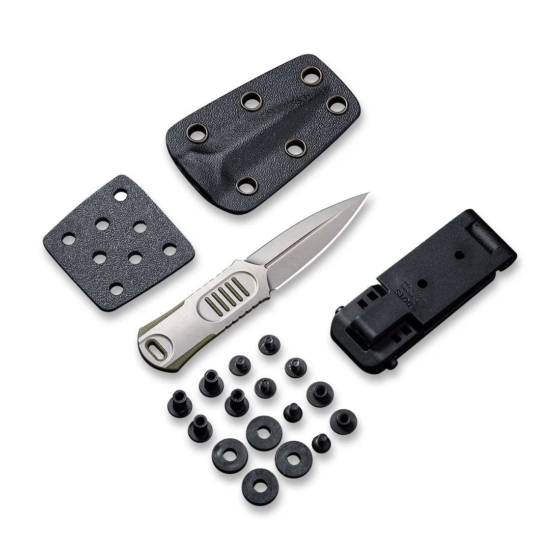 WeKnife OSS 2017A Neck Knife Fixed 20CV Kydex