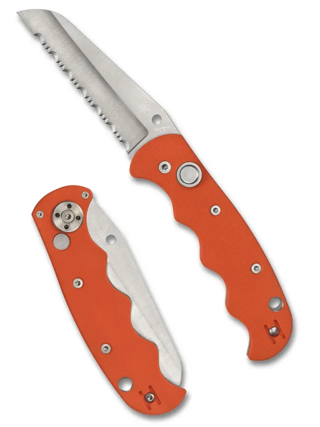 Spyderco Autonomy Automatikmesser DLC schwarz