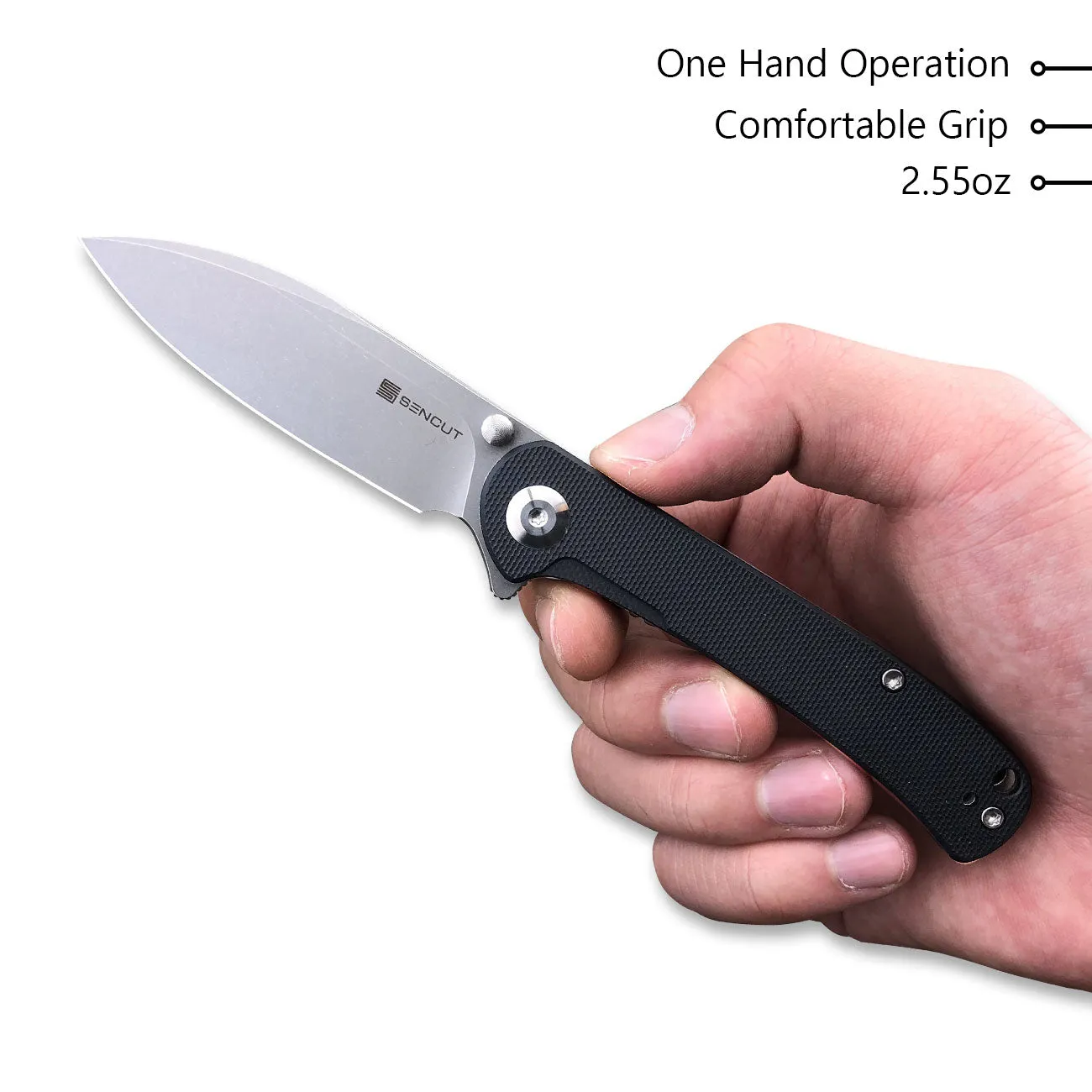 SENCUT Scepter SA03B Taschenmesser G10 schwarz