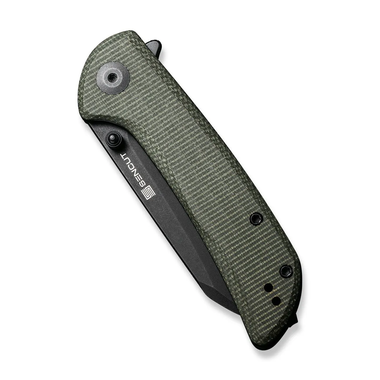 SENCUT Fritch S22014-1 Taschenmesser Grün Micarta