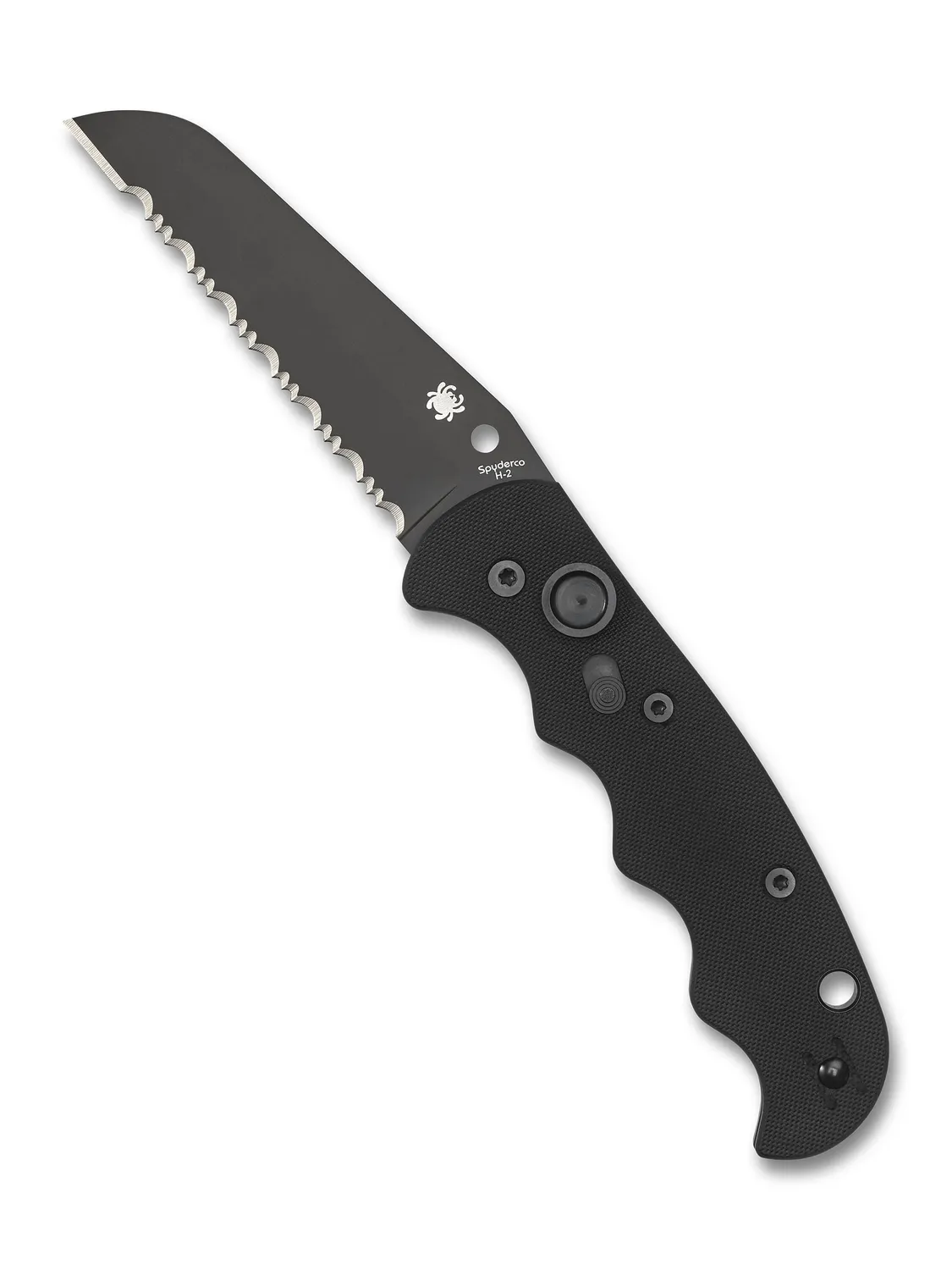 Spyderco Autonomy Automatikmesser DLC schwarz