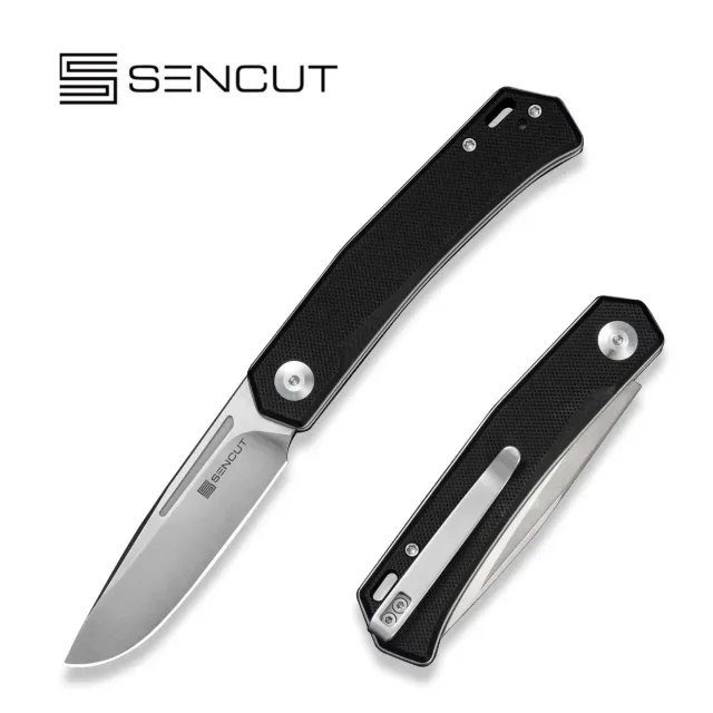 SENCUT Braxx S25089-1 Klappmesser Slipjoint G10 schwarz