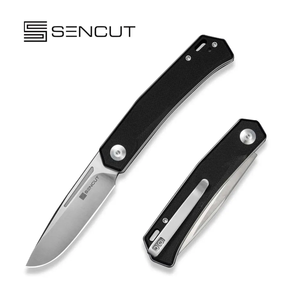 SENCUT Braxx S25089-1 Klappmesser Slipjoint G10 schwarz