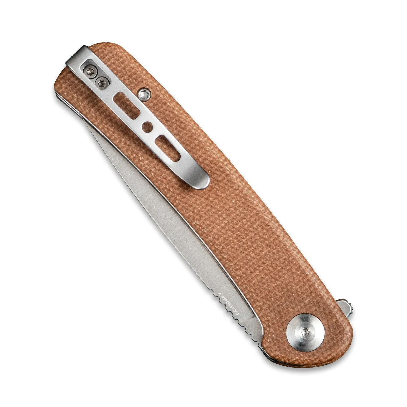 SENCUT Neches SA09D Taschenmesser Brown Micarta