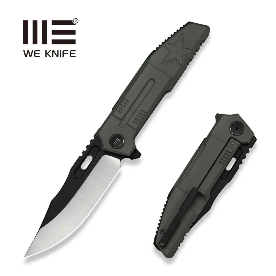 WeKnife Barracks WE25078-1 Taschenmesser Oliv M390