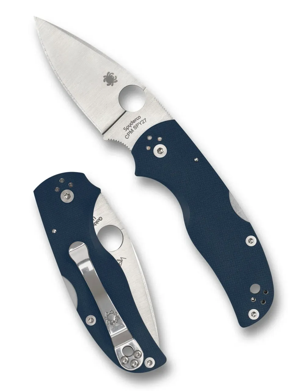 Spyderco Native 5 Taschenmesser kobaltblau CPM SPY27