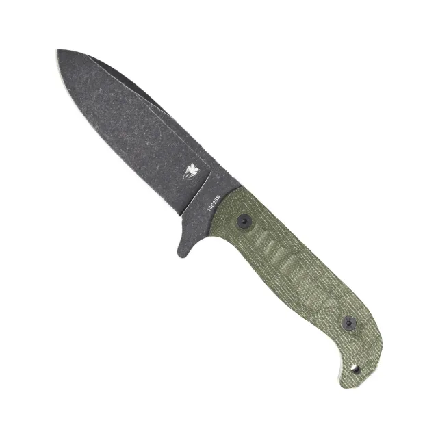 CobraTec PSK Survivalmesser OD Green Micarta 14C28N