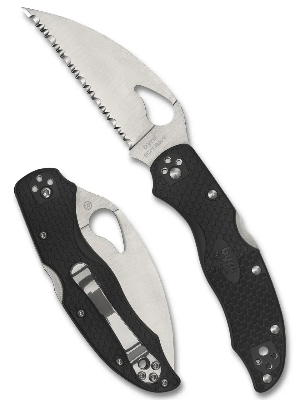Byrd Harrier 2 Lightweight Wharncliffe Taschenmesser FRN