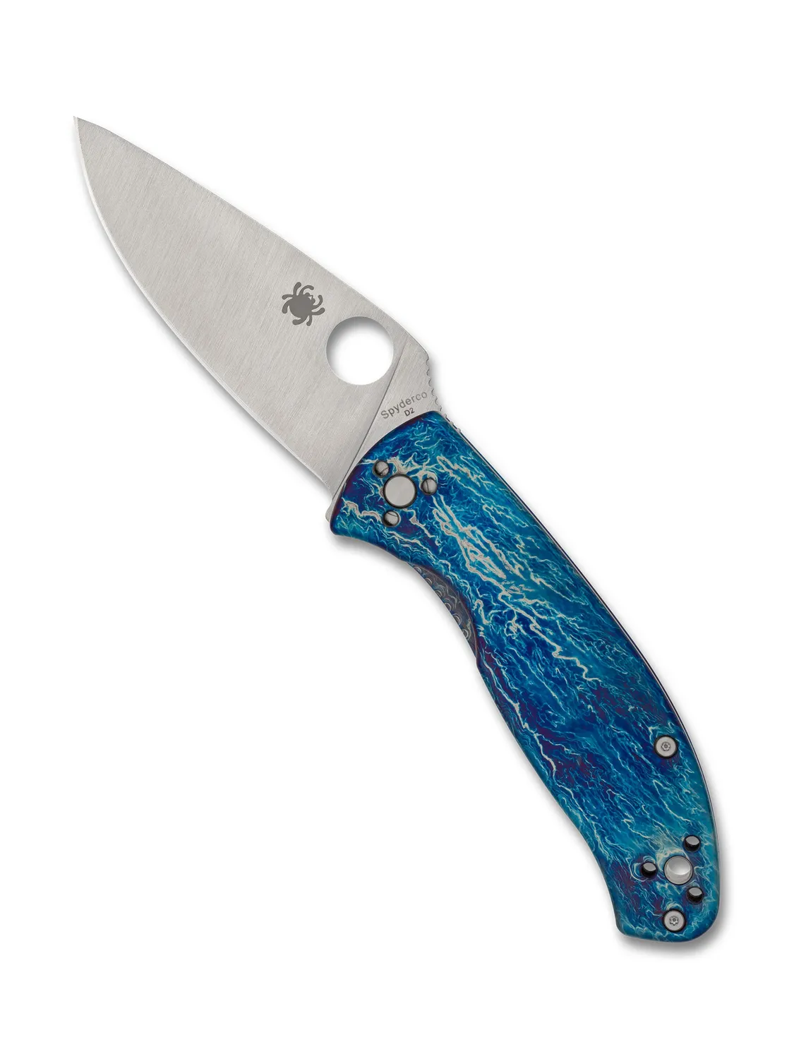 Spyderco Tenacious R.I.L. Taschenmesser D2 Disarray