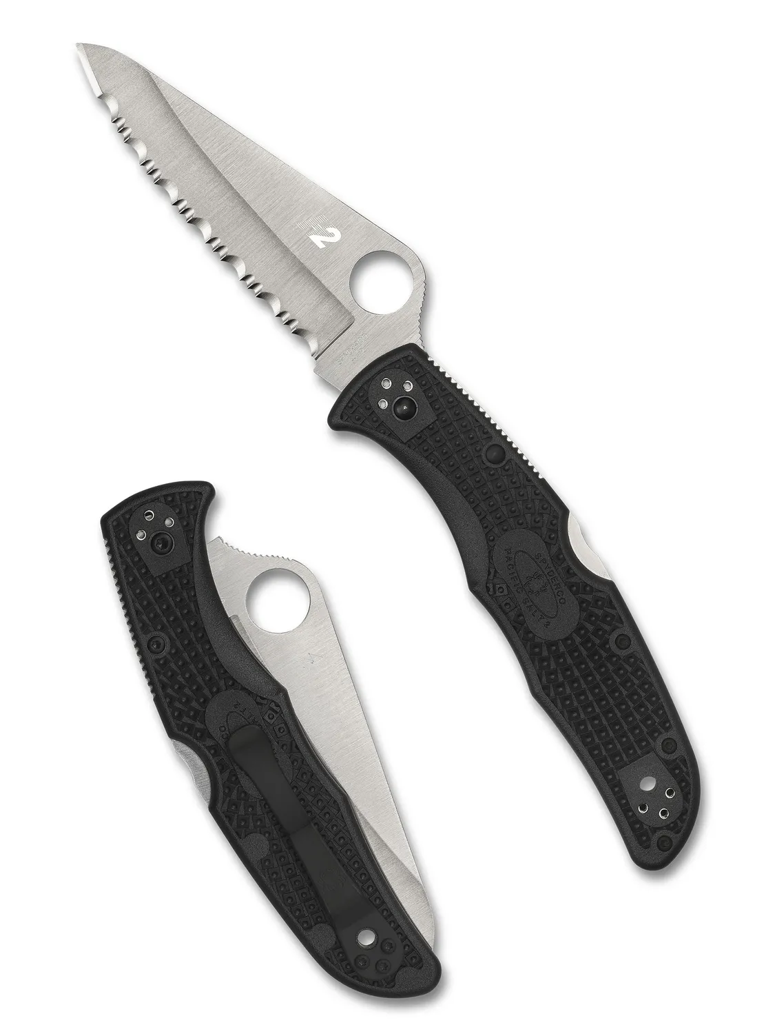 Spyderco Pacific Salt 2 H-2 Taschenmesser FRN