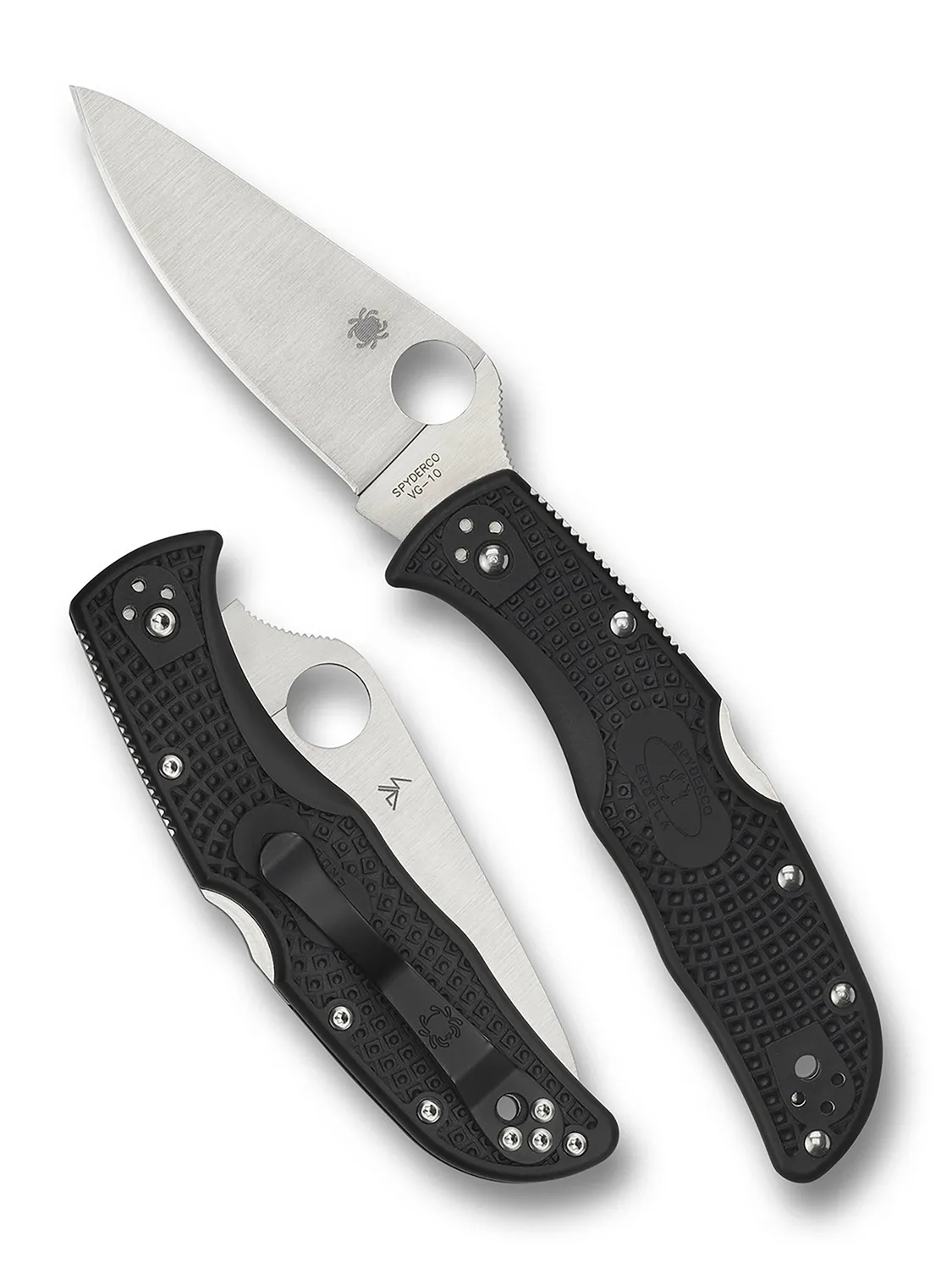 Spyderco Endela Lightweight Taschenmesser VG-10 Glatt