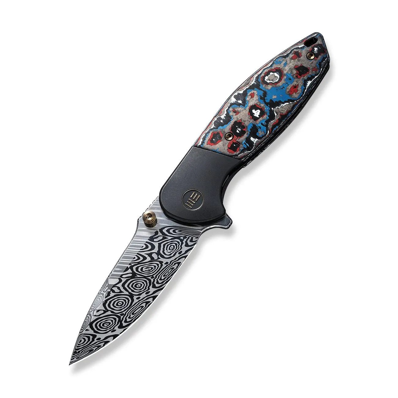 WeKnife Nitro Mini WE22015-DS1 Klappmesser Damast