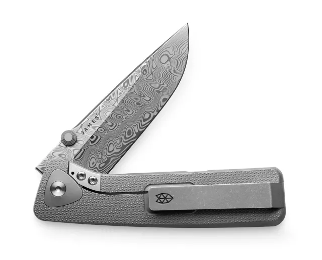 James Brand Barnes Klappmesser Black Black M390 Stahl