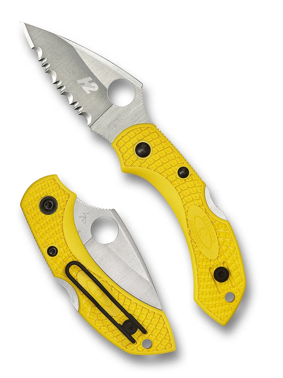 Spyderco Dragonfly 2 Salt Taschenmesser Gelb H-2