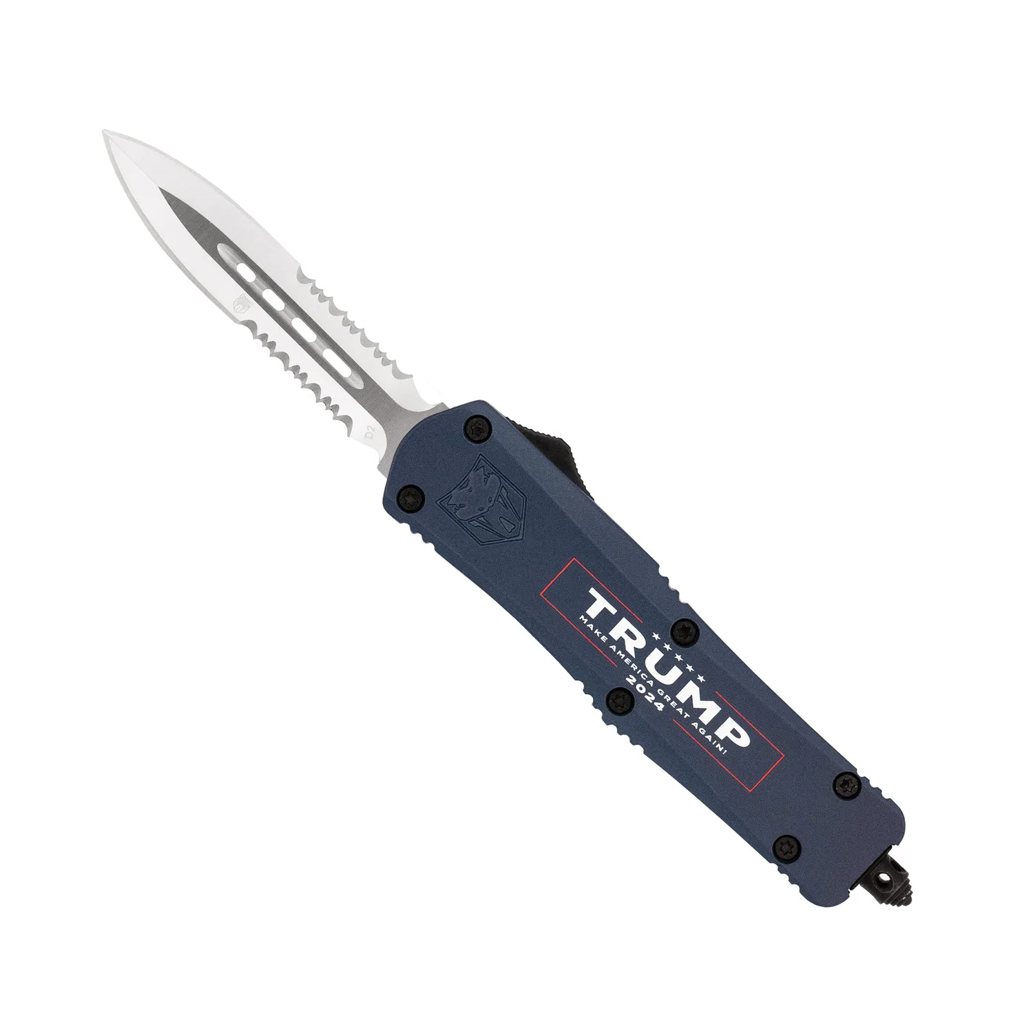 CobraTec FS-3 Medium Trump 2024 Blue OTF-Messer