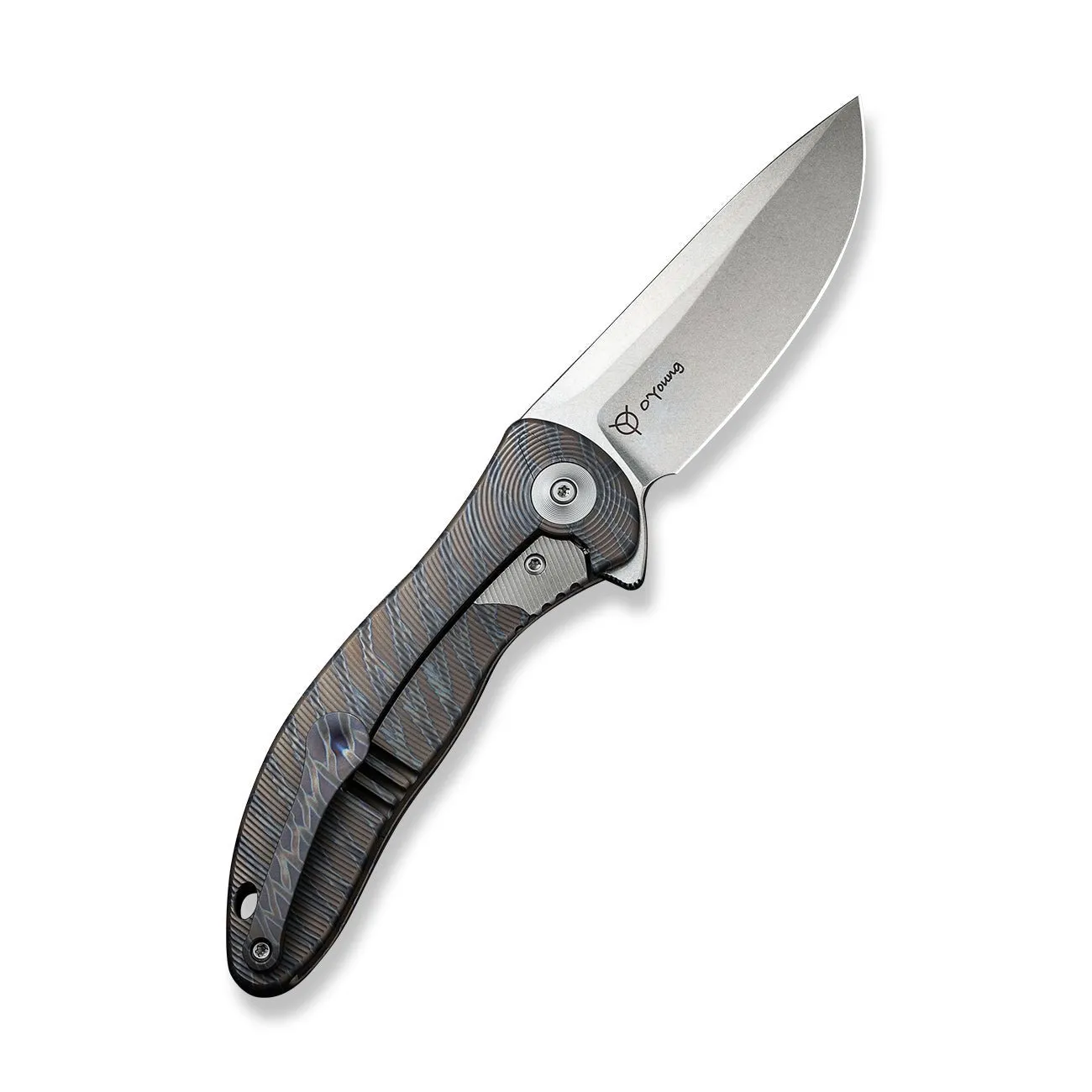 WeKnife Synergy2v2 WE18046D-2 Taschenmesser Titan Flamed