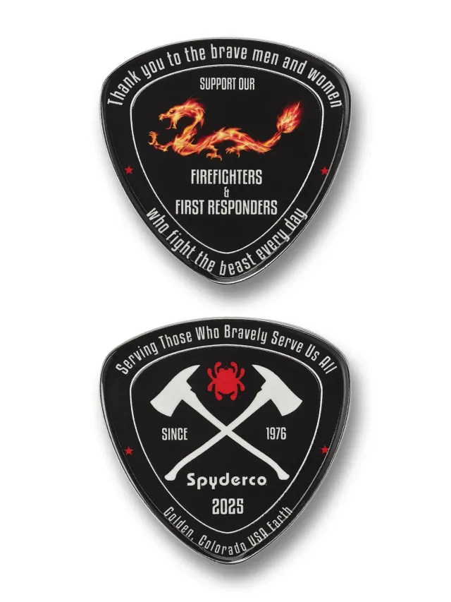 Spyderco Fire Dragon Coin Sammlermünze