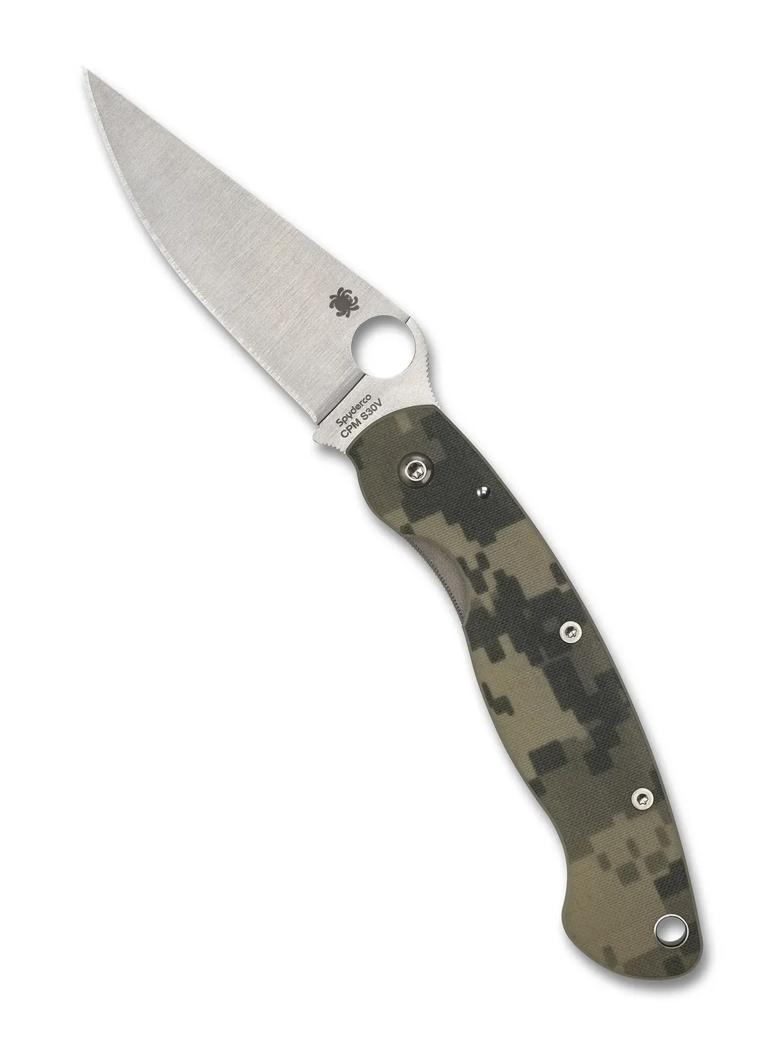 Spyderco Military Taschenmesser Schwarz S30V G-10