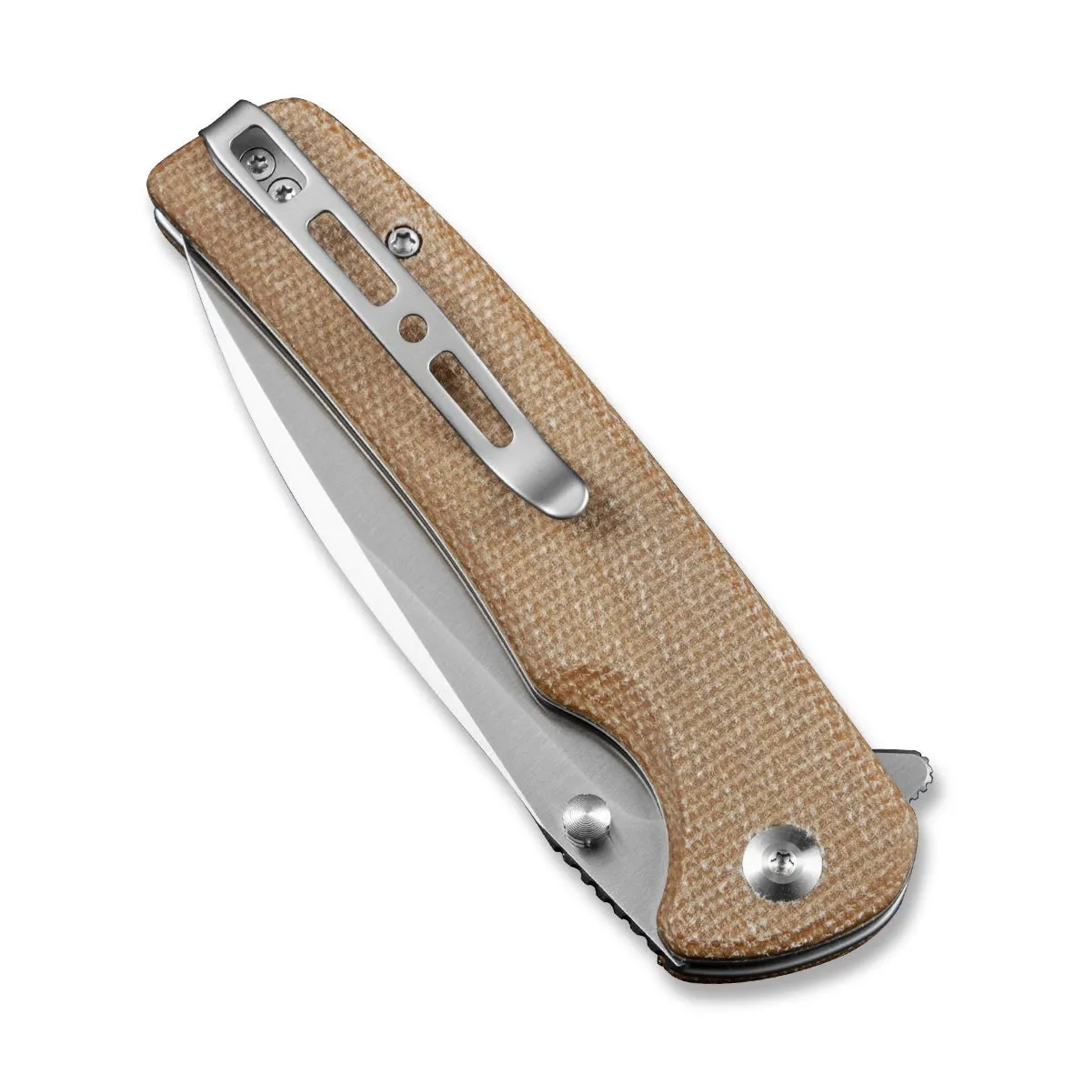 SENCUT Sachse S21007-3 Taschenmesser Braun Button Lock