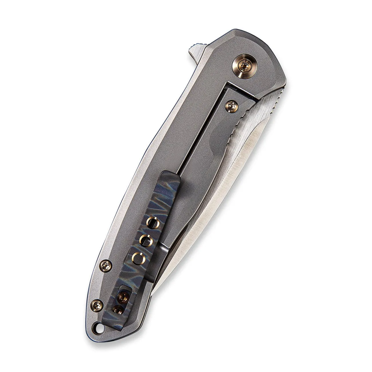 WeKnife Kitefin 2001H Klappmesser S35VN Titan Grau