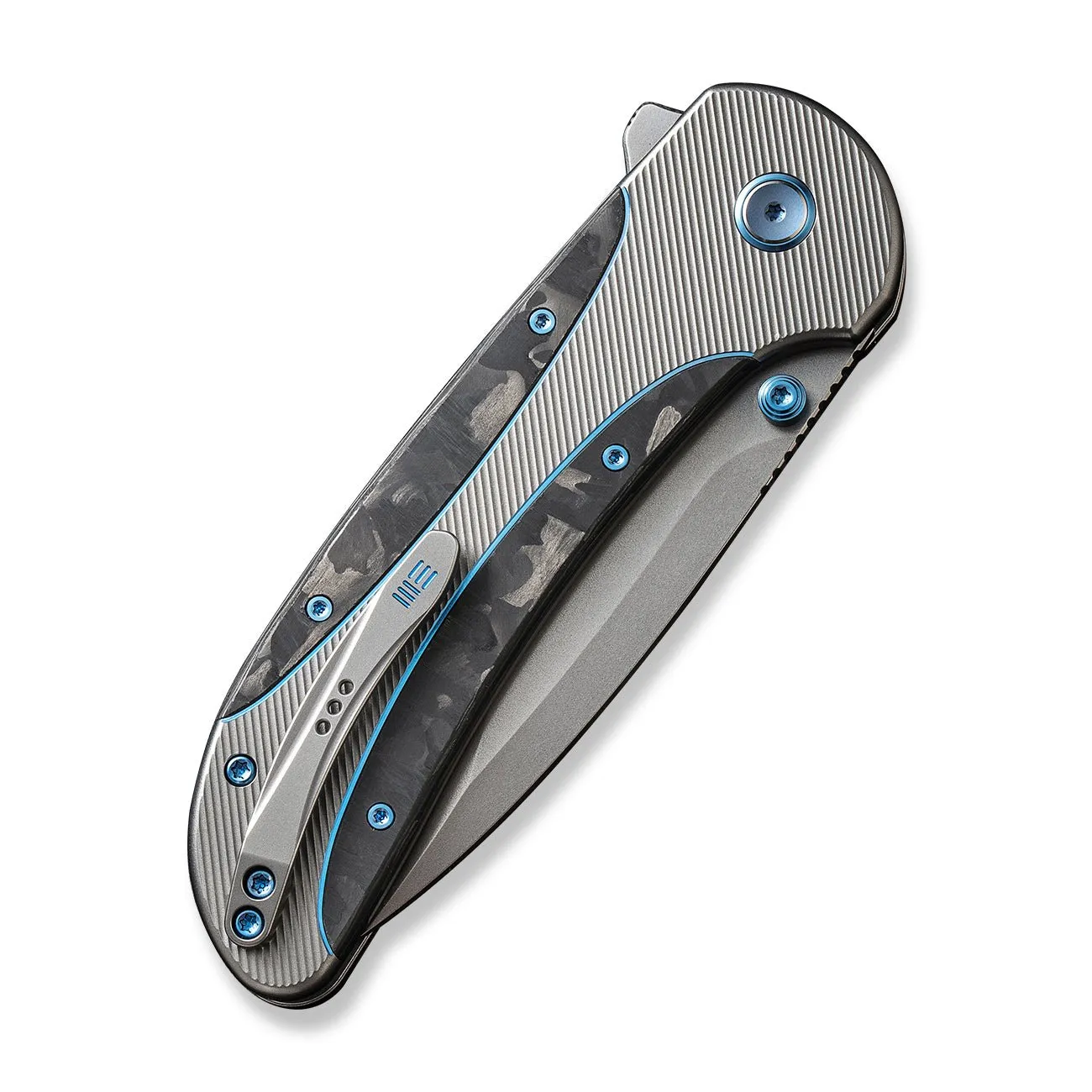 WeKnife Zizzit WE23031-3 Klappmesser Carbon Blau