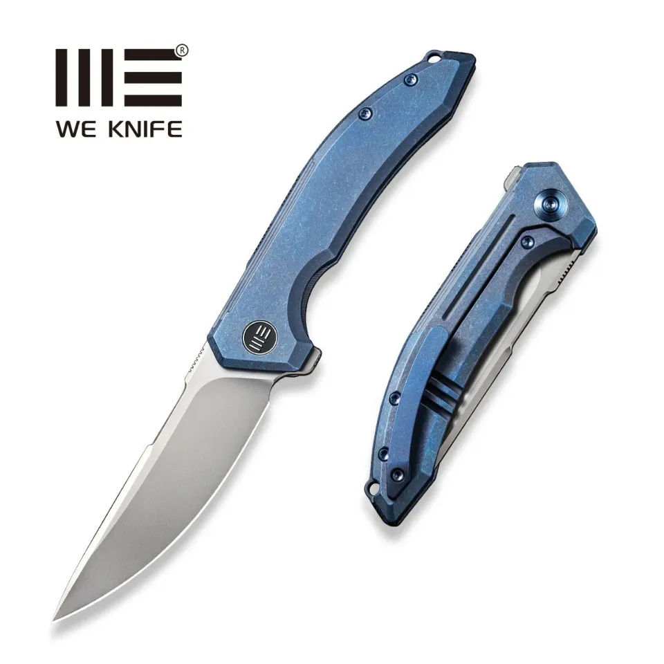 WeKnife Quixotic WE21016-3 Klappmesser Titan blau CPM 20CV