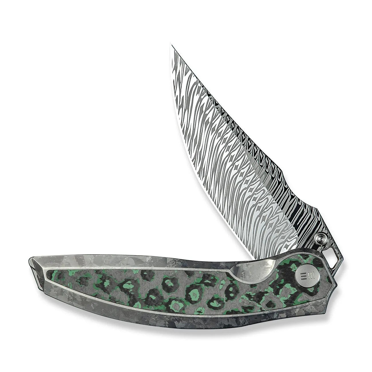 WeKnife Quinseris WE23093-DS1 Taschenmesser Damasteel