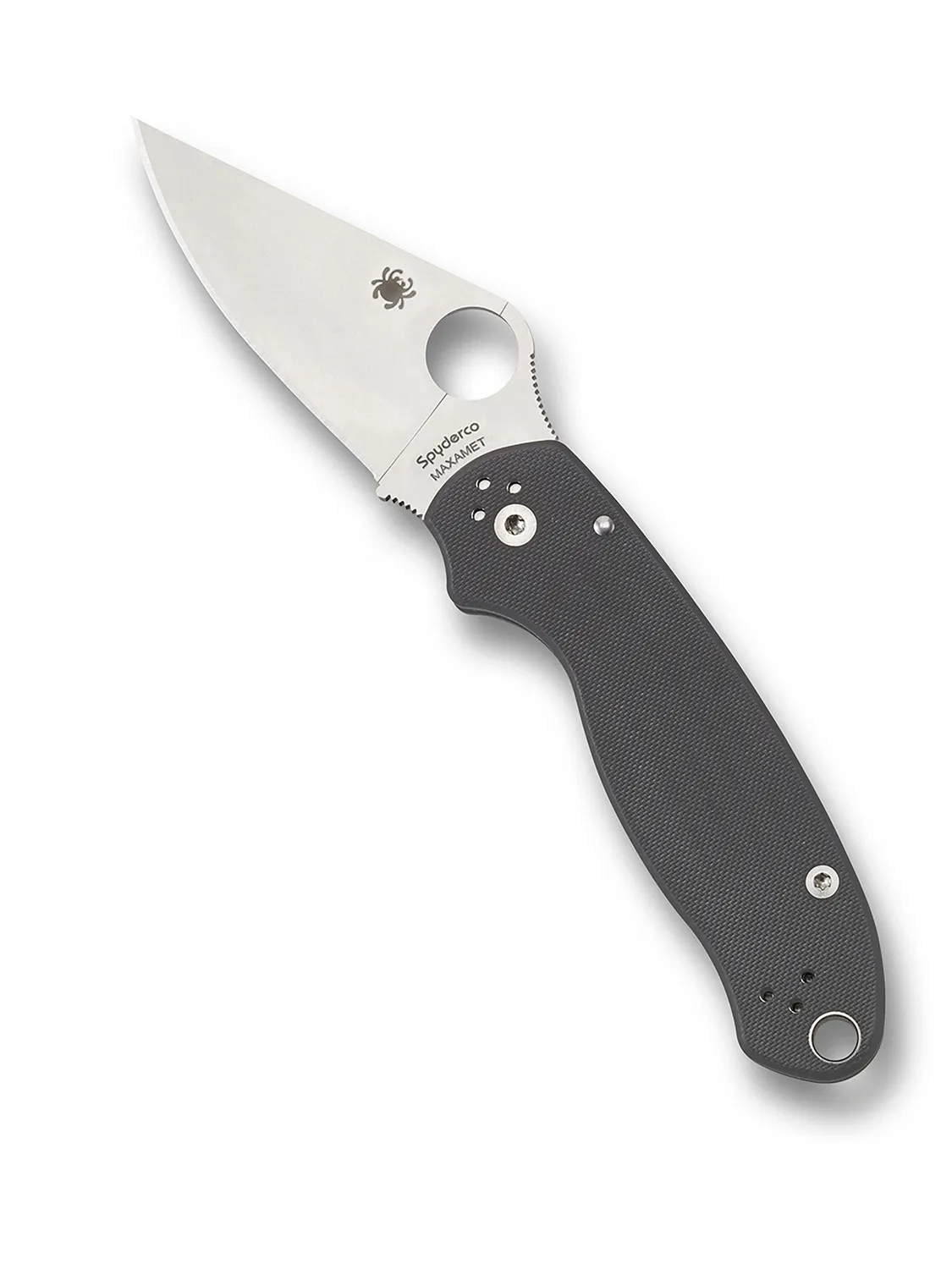 Spyderco Para 3 Maxamet Klappmesser G-10 dunkelgrau