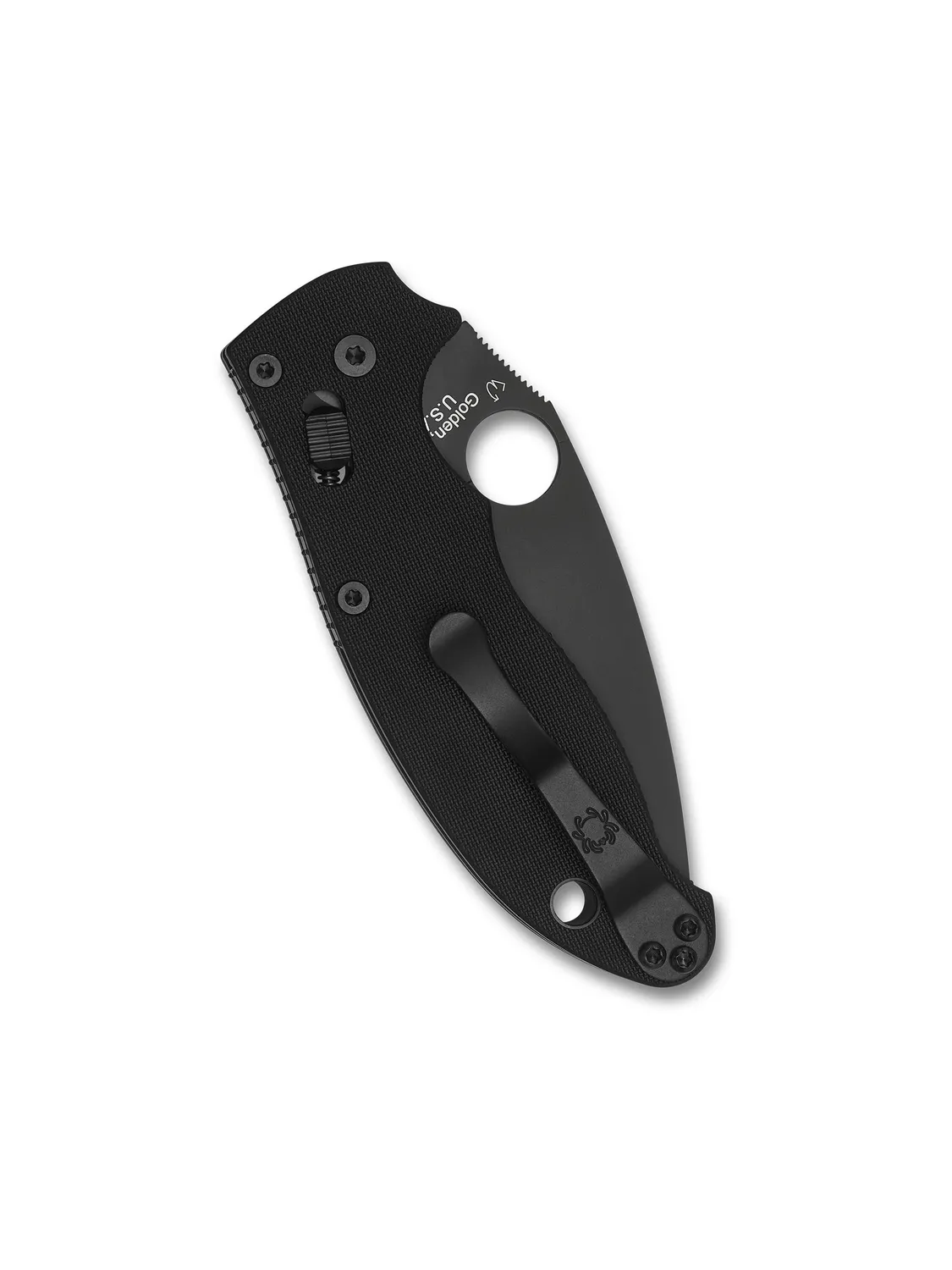 Spyderco Manix 2 Black Blade Taschenmesser S30V schwarz