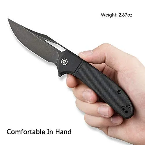 CIVIVI Ortis C2013D Taschenmesser Schwarz FRN 9Cr18MoV