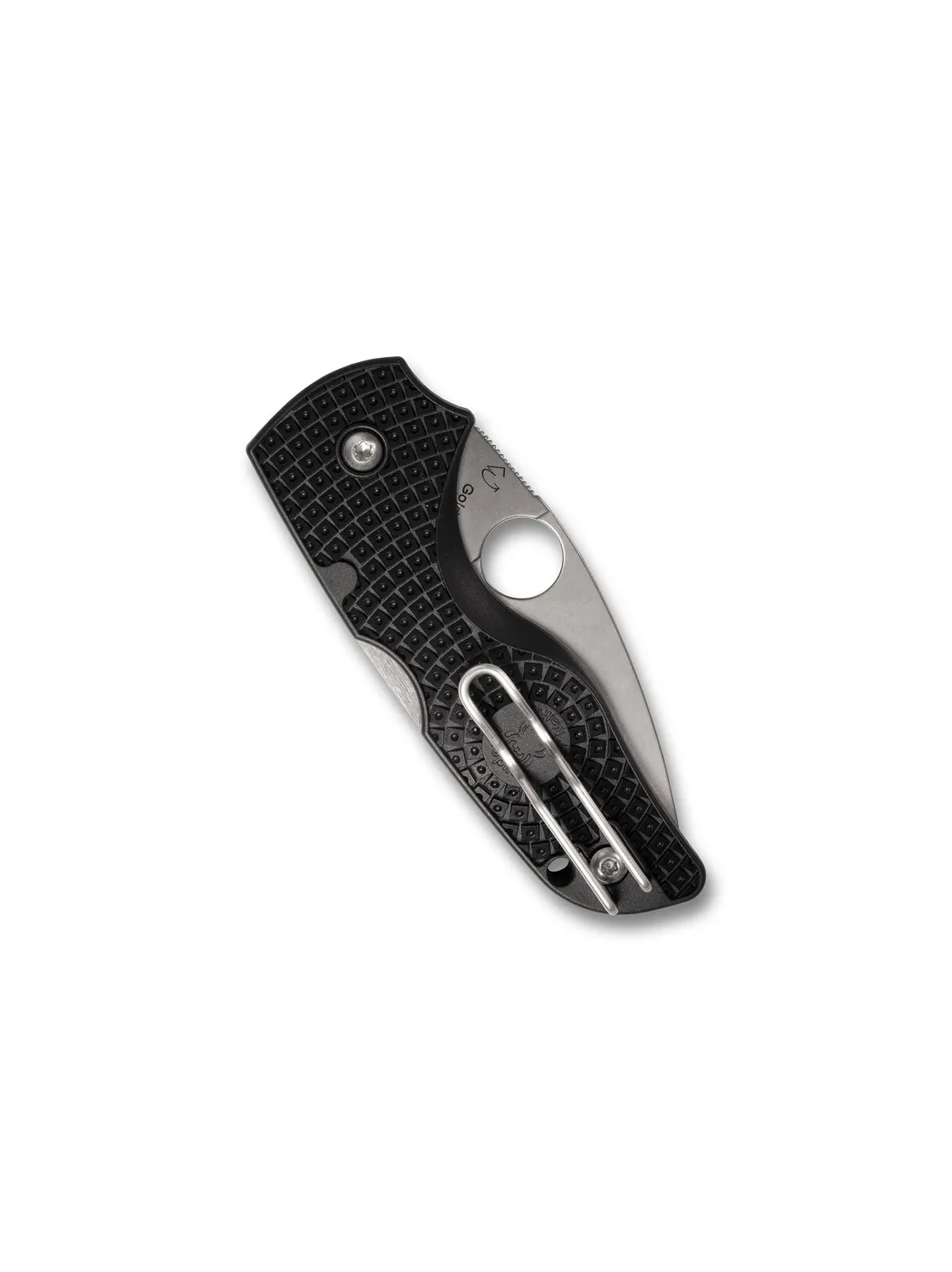 Spyderco Lil Native Lightweight Taschenmesser BD1N schwarz glatt