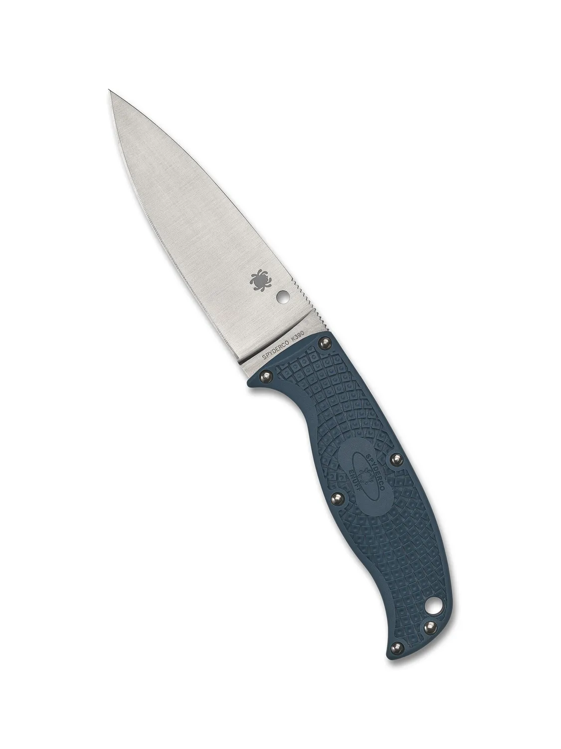 Spyderco Enuff 2 Fixed Blade K390 PlainEdge mit Scheide