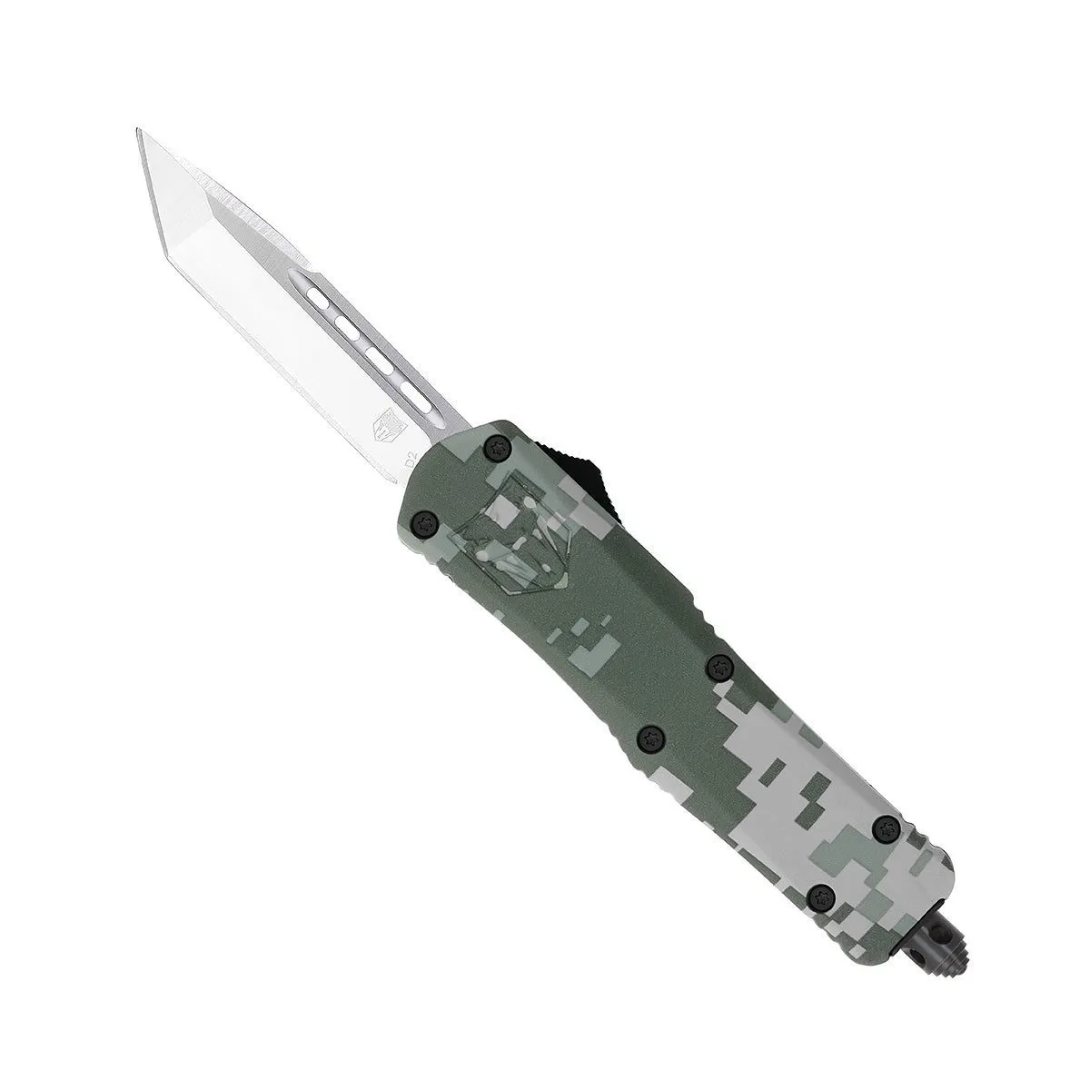 CobraTec Small FS-3 Army Digi Camo OTF-Messer D2 kompakt