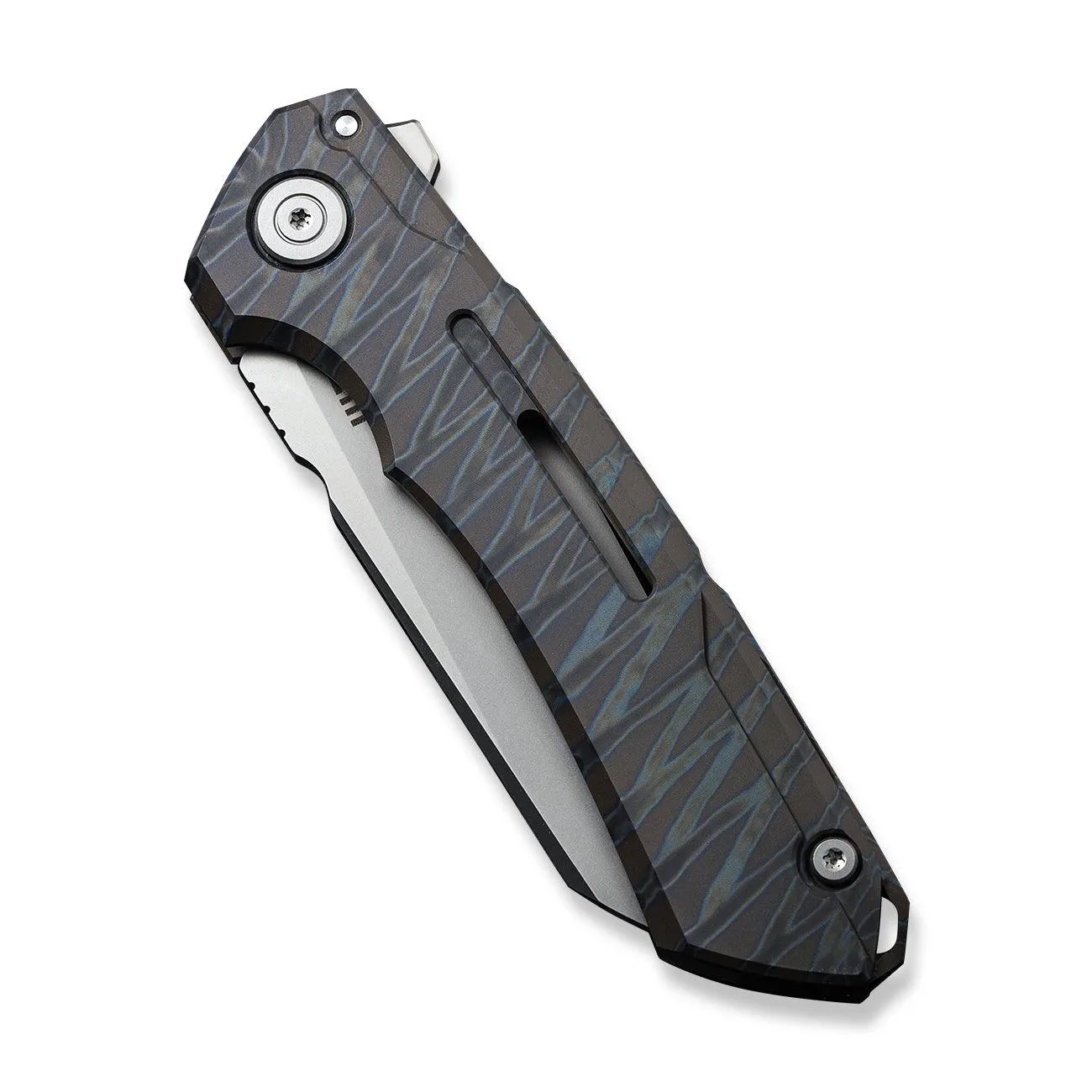WeKnife Mini Buster 2003C Klappmesser Tiger Stripe 20CV