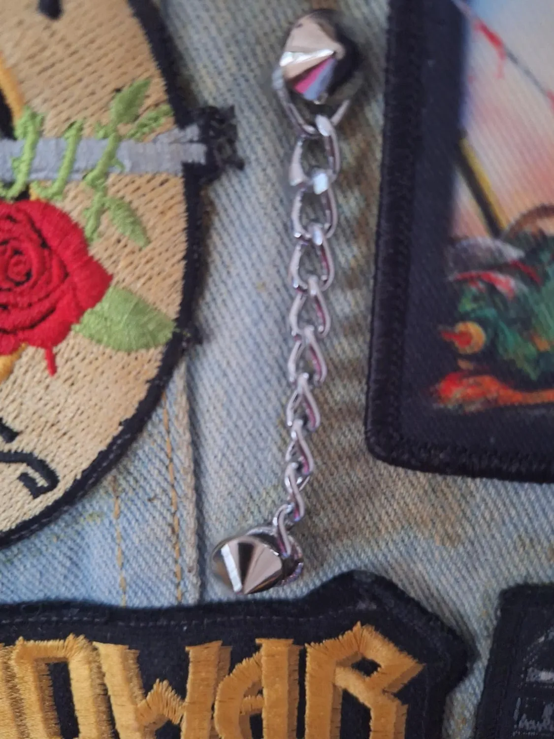 Herbertz Gliederkette Karabiner Schlüsselring 43 cm