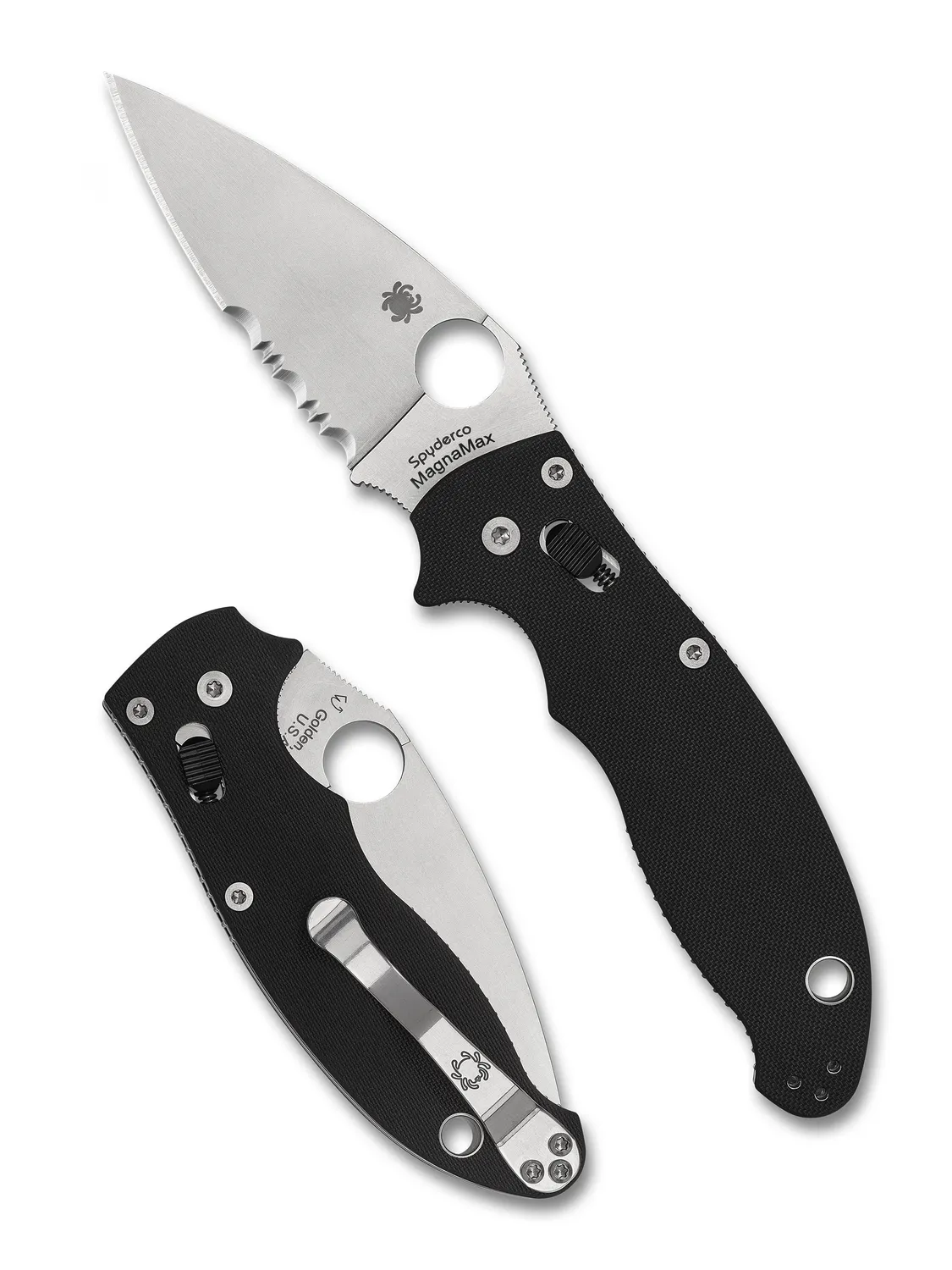 Spyderco Manix 2 Taschenmesser G-10 MagnaMax Glatt
