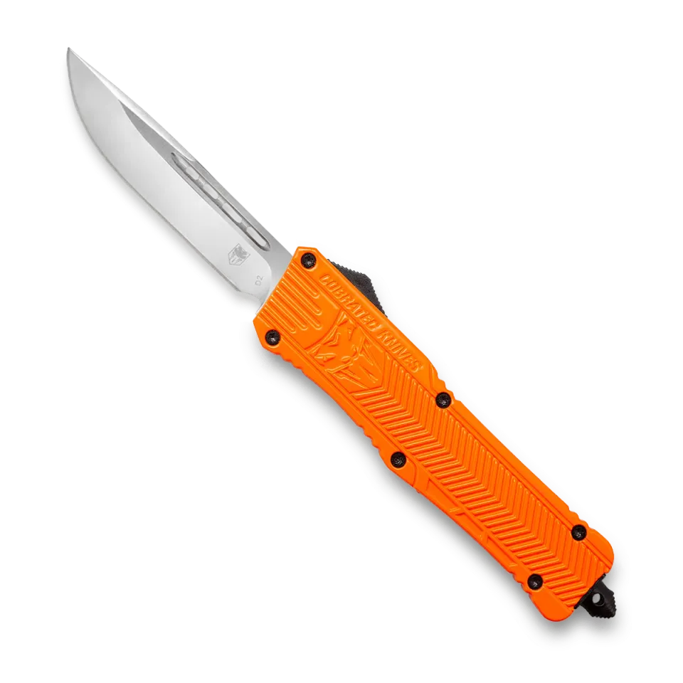 CobraTec CTK-1 Large OTF-Messer Orange D2