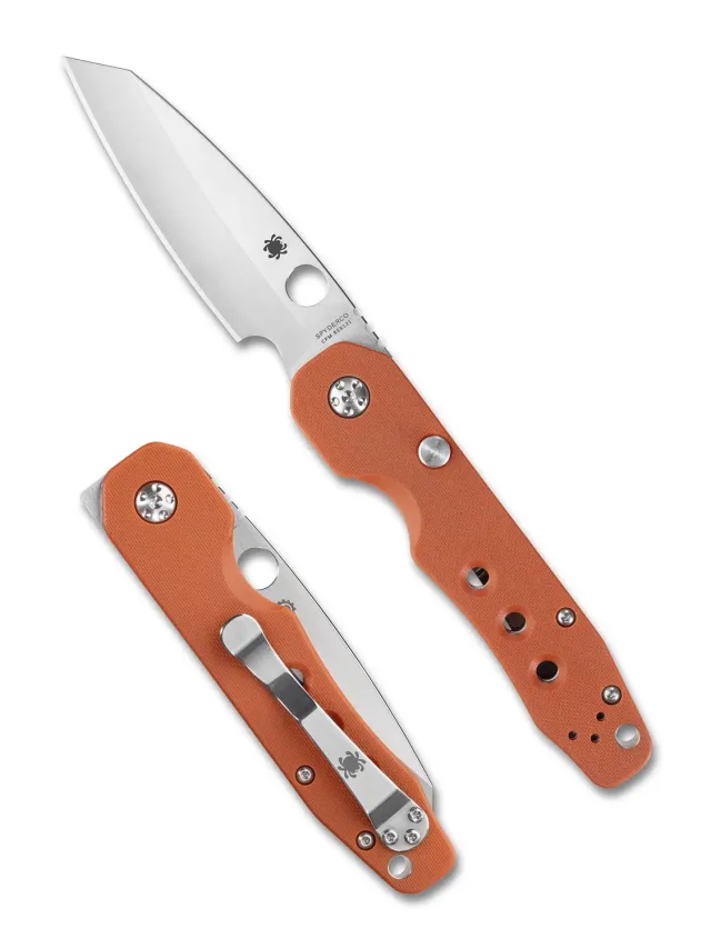 Spyderco Smock Taschenmesser orange REX 121