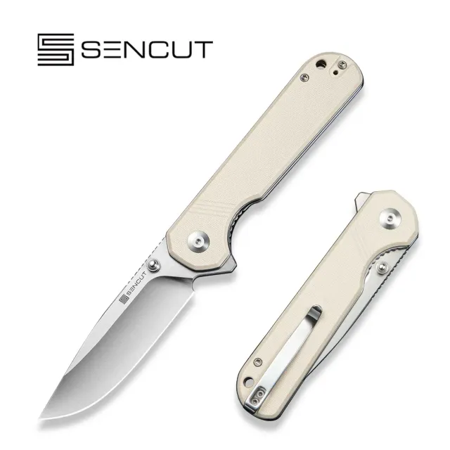 SENCUT Aetheris S24095-1 Taschenmesser G10 Elfenbein