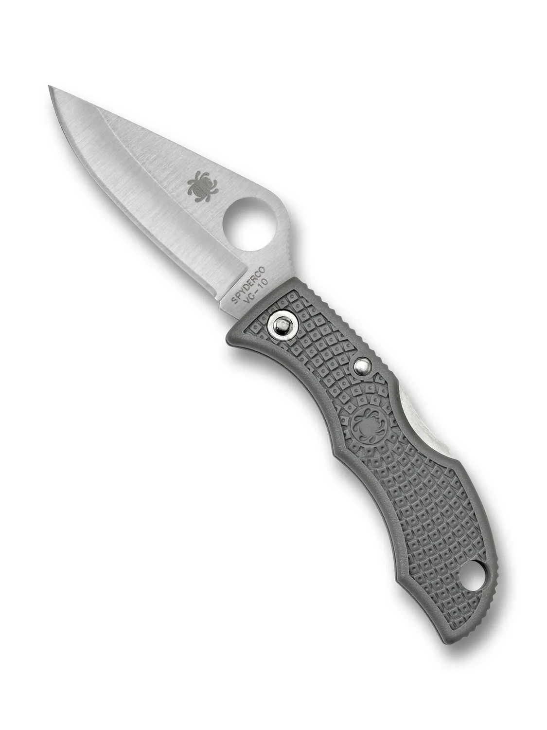 Spyderco Ladybug 3 Taschenmesser Schwarz Glatt VG-10