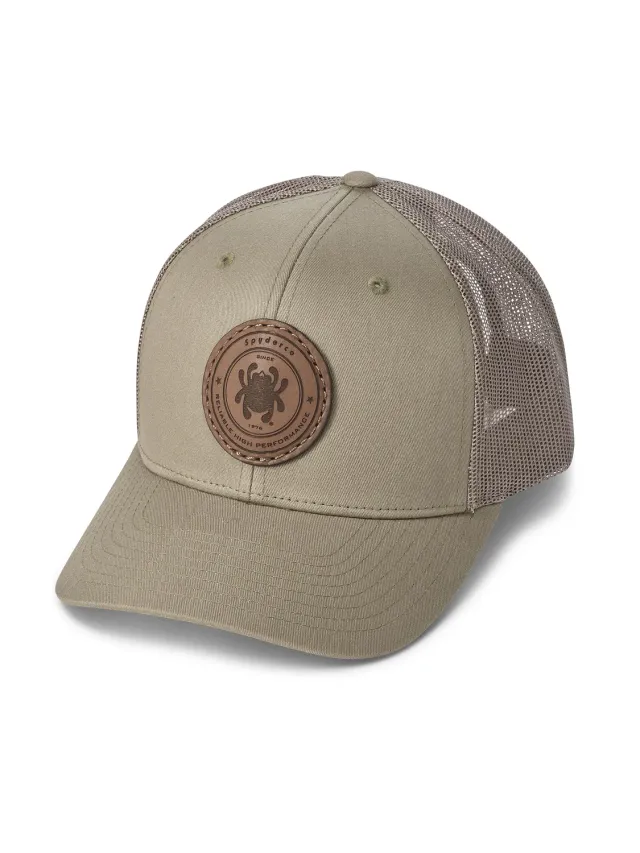 Spyderco Trucker Hat Cap Lederpatch 3 Farben