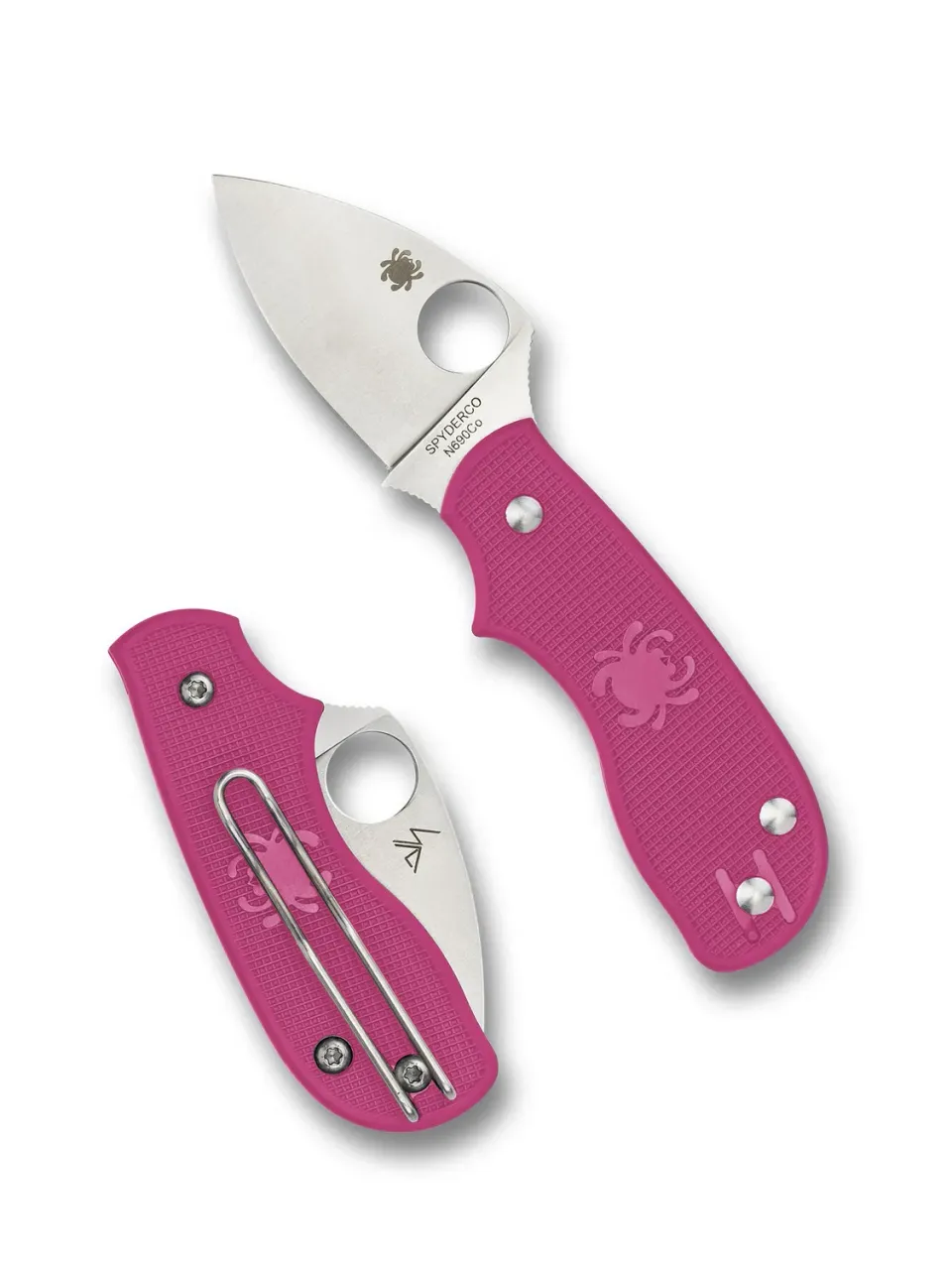 Spyderco Squeak Slipit Taschenmesser Pink N690Co