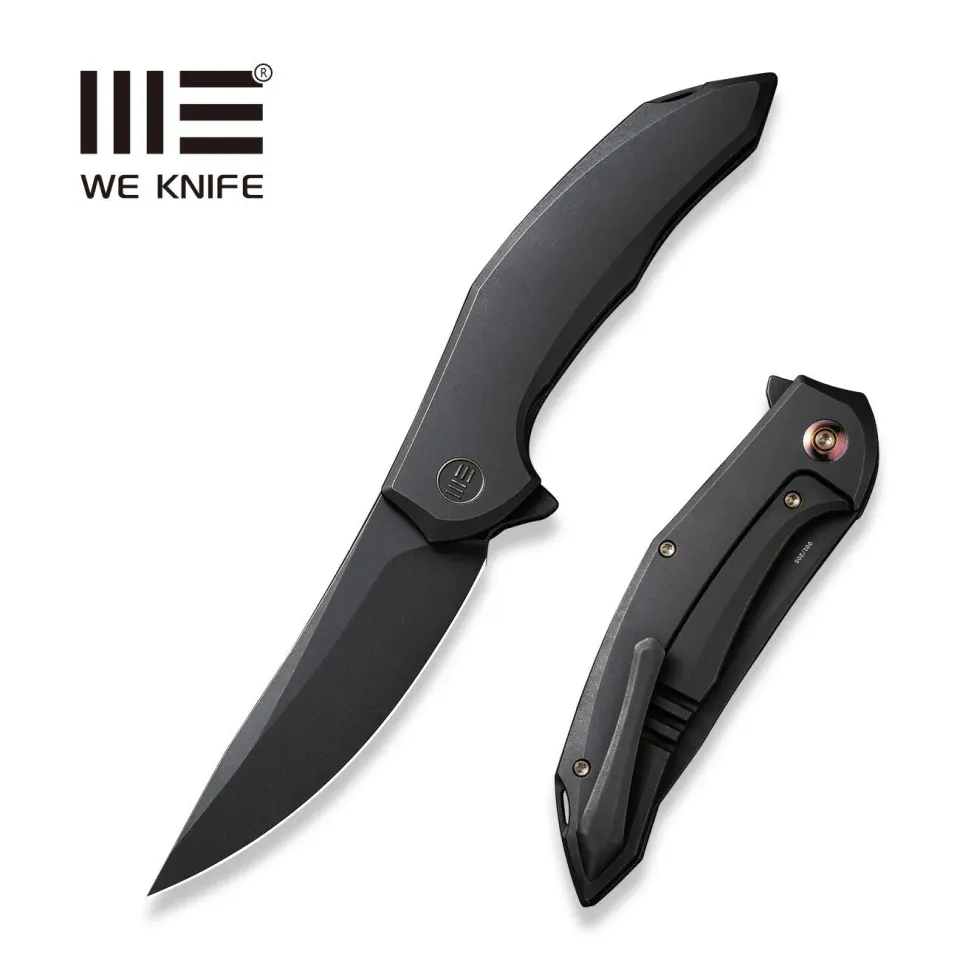 WeKnife Merata WE22008A-1 Klappmesser Schwarz 20CV