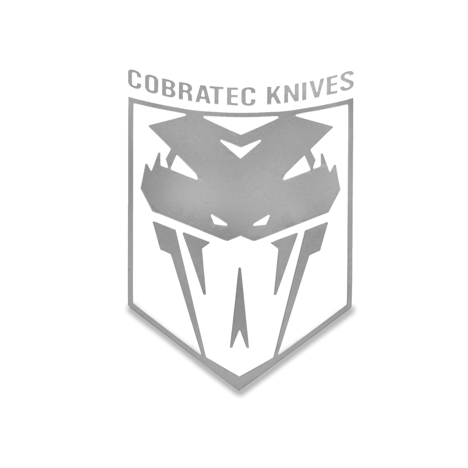 CobraTec Sticker Vinyl Aufkleber 5,5x4 Zoll Schwarz