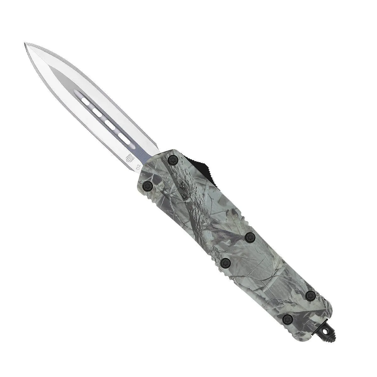 CobraTec FS-3 Medium Woodland OTF-Messer D2