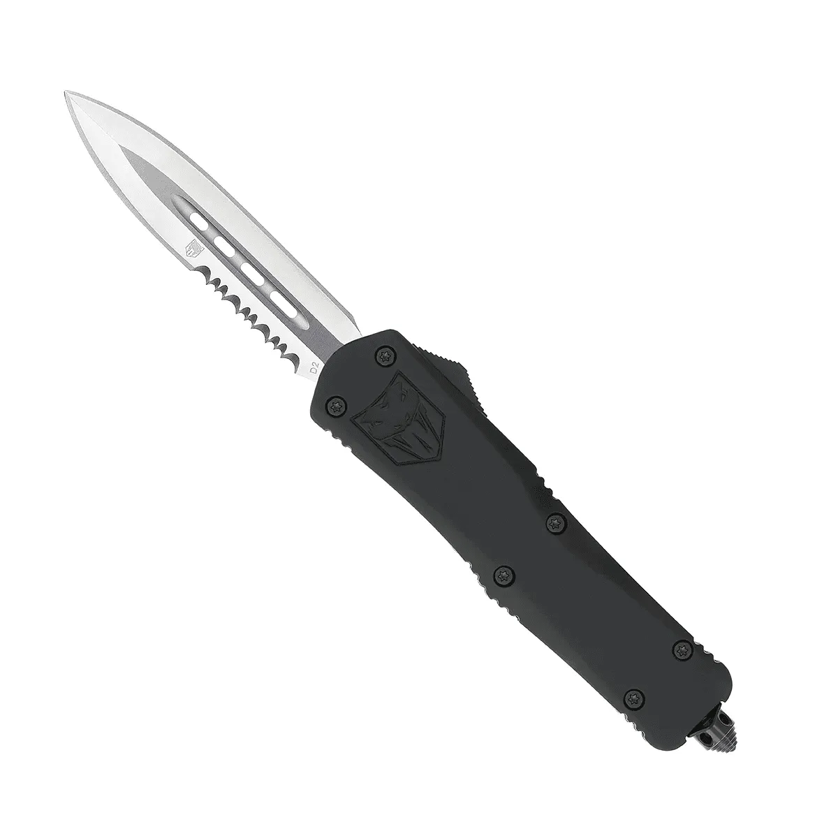 CobraTec FS-3 Black OTF-Messer Large Cerakote D2