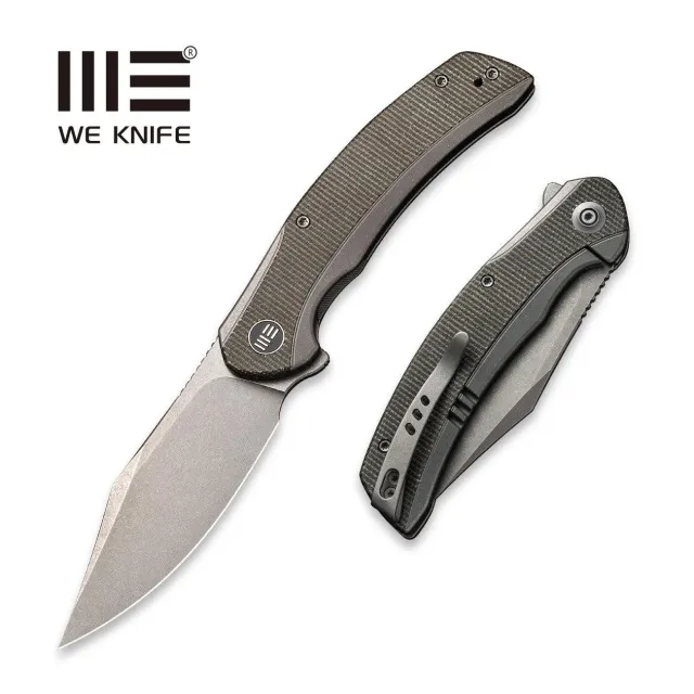 WeKnife Snick WE19022F-5 Klappmesser Titan Micarta