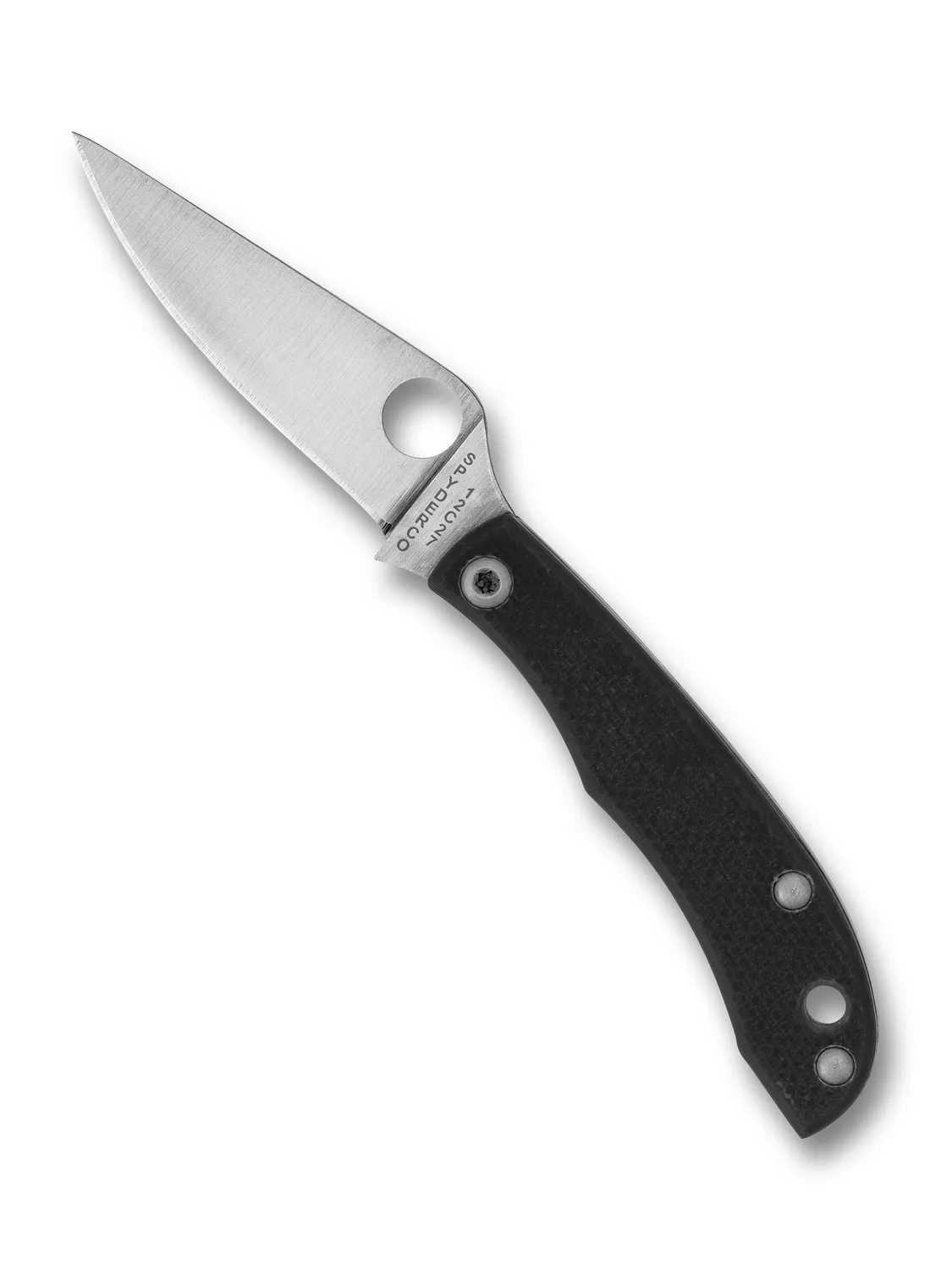 Spyderco Honeybee G-10 Taschenmesser 12C27 Schwarz