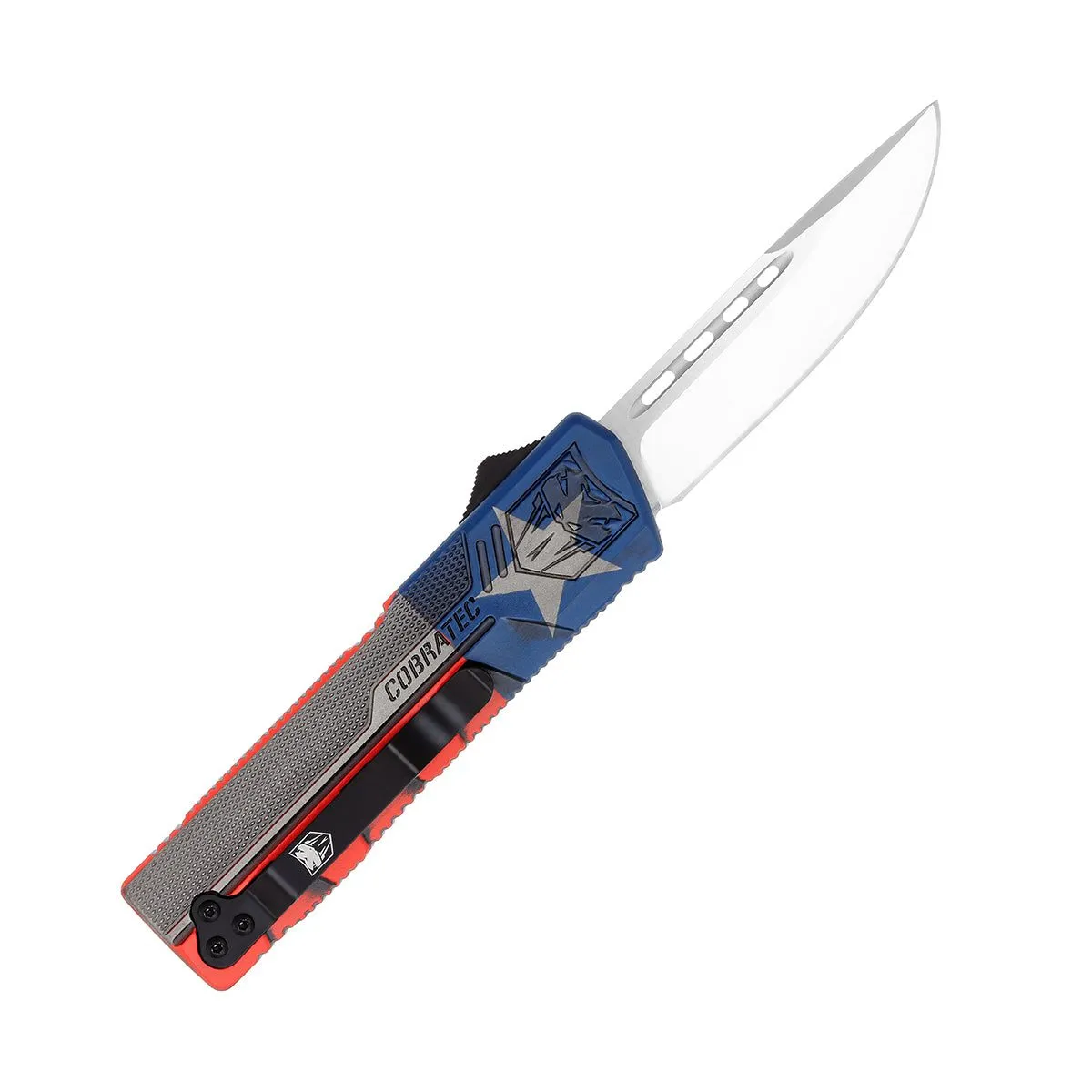 CobraTec Lightweight Texas OTF Messer D2 Cerakote