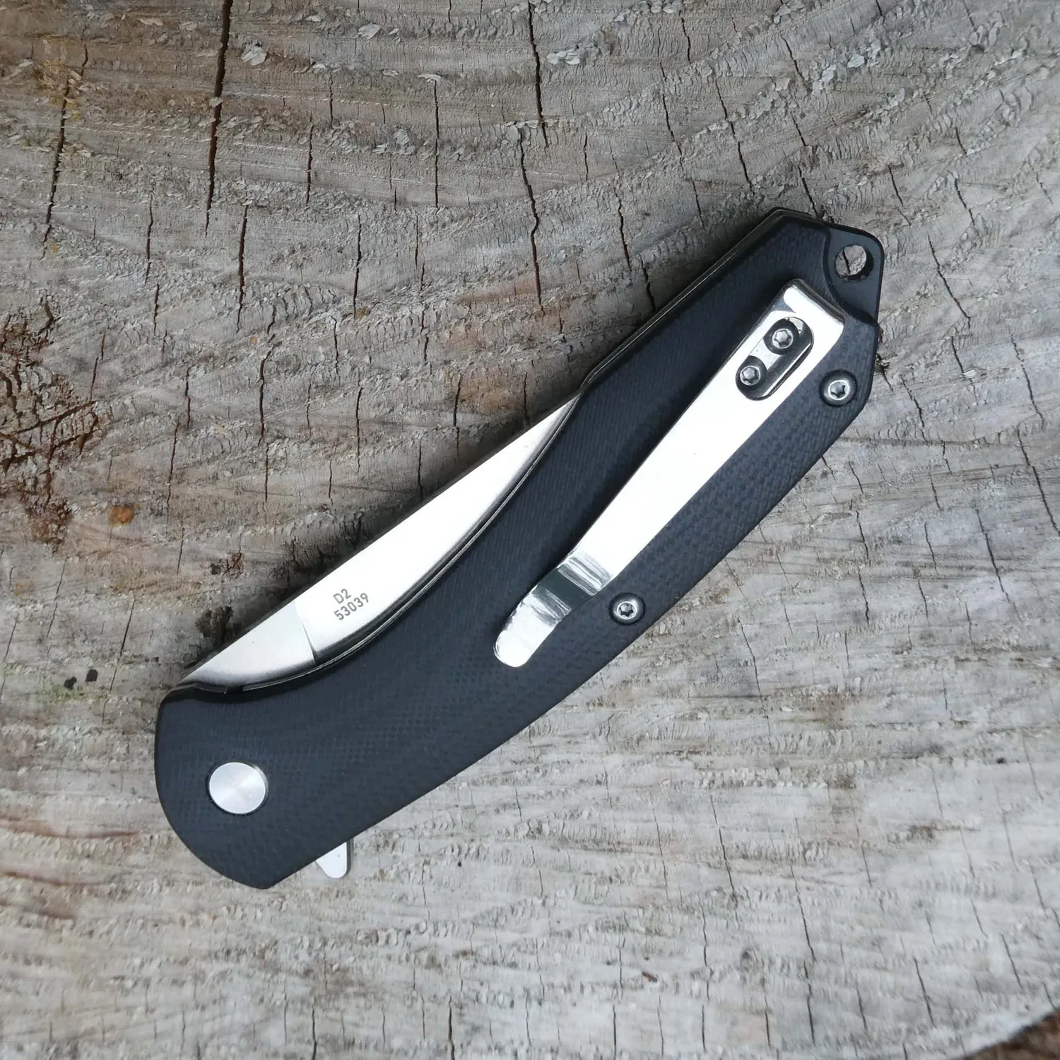 Herbertz Selektion Einhandmesser D2 G10 Flipper 8,2 cm